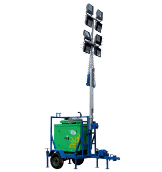 Solar Mobile Tower Light